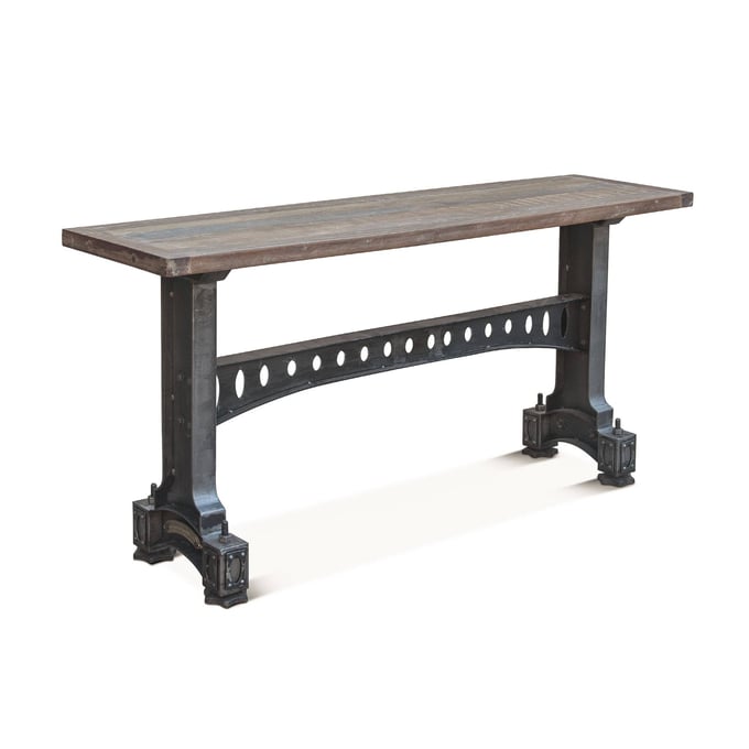 World Interiors Sterling Gray Console Table WIF-ZWOMCN66F