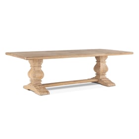 World Interiors Pengrove Light Brown 108 Inch Rectangle Dining Table