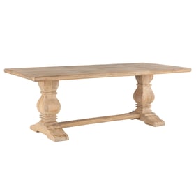 World Interiors Pengrove Light Brown 84 Inch Rectangle Dining Table