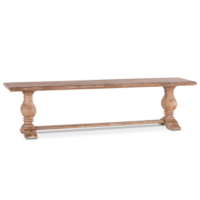 World Interiors Pengrove Light Brown Dining Bench WIF-ZWPGBN72