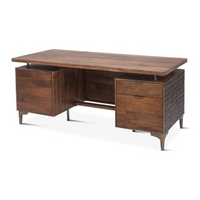 World Interiors Vallarta Brown Desk