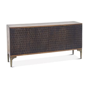 World Interiors Vallarta Brown Two Tone Wood Sideboard