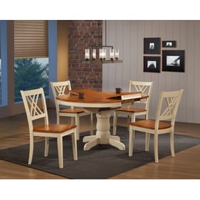 Iconic Furniture Caramel Biscotti 5pc Round Dining Set