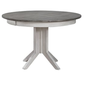 Iconic Furniture Ash Stormy White Round Dining Table