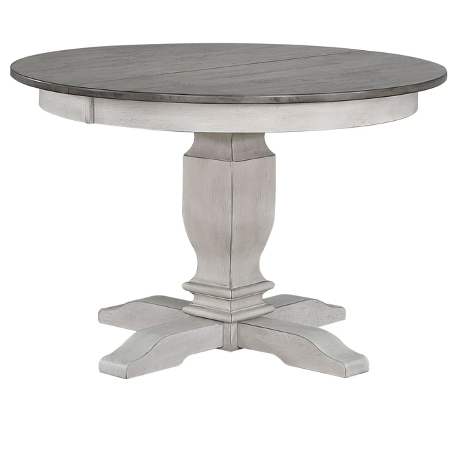 Iconic Furniture Ash Stormy White Dining Table ICON-RD45-TR-ASH-STW