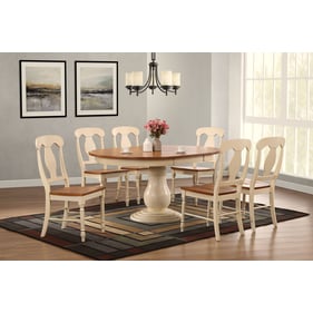 Iconic Furniture Caramel Biscotti 7pc Bella Dining Set