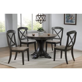 Iconic Furniture Grey Blackstone 5pc Dining Set