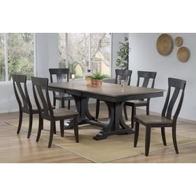 Iconic Furniture Grey Blackstone 7pc Dining Set