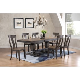 Iconic Furniture Blackstone Antique Grey 5pc Dining Set