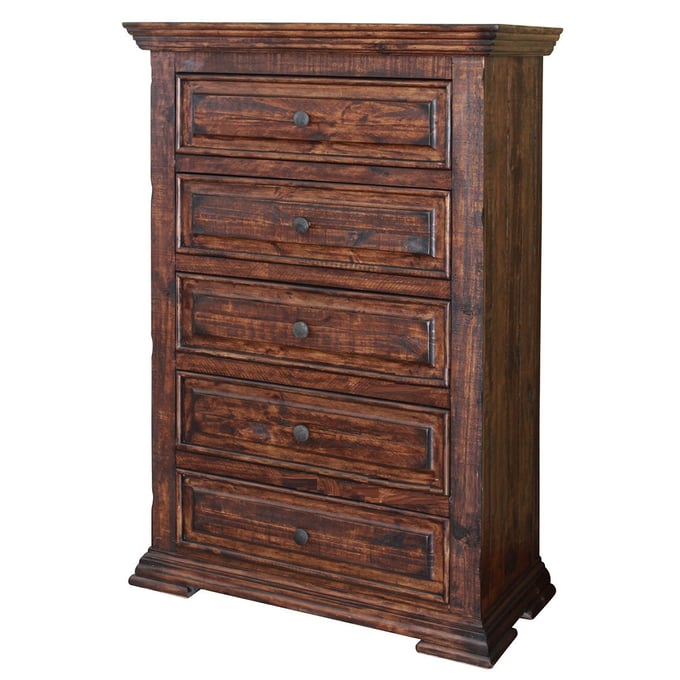 IFD Terra Rich Chocolate 5 Drawer Chest IFD-1020CHEST