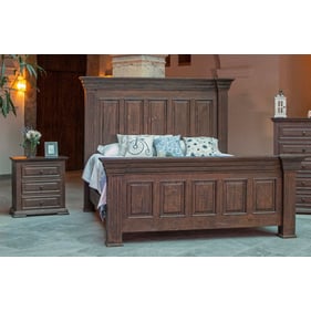 IFD Terra Rich Chocolate 2pc King Bedroom Set