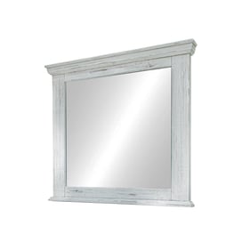 IFD Terra White Distressed Mirror