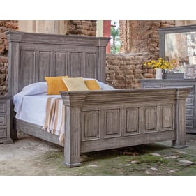 IFD Terra Gray Distressed Cal King Bed