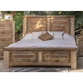 IFD Montana Two Tone Light Brown King Bed