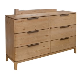 IFD Santa Rosa Hazelnut 6 Drawer Dresser