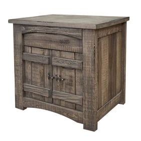 IFD San Antonio Gray 1 Drawer Nightstand