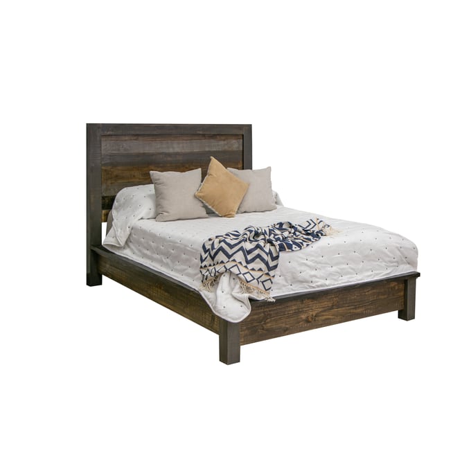 IFD Loft Brown Full Bed IFD-6441BED-F