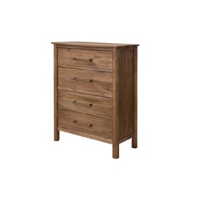 IFD Olimpia Charcoal Beige 4 Drawers Chest