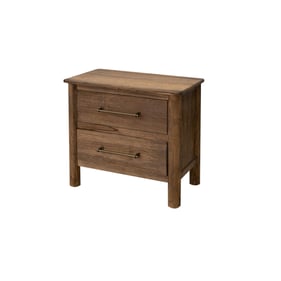 IFD Olimpia Tequila Towny Brown 2 Drawers Nightstand