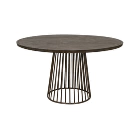 IFD Nogales Charcoal Round 53 Inch Table