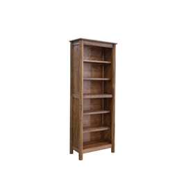 IFD Olimpia Tequila Towny Brown 6 Wooden Shelves Bookcase