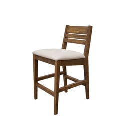 2 IFD Tiza Peanut Brown 30 Inch Barstools