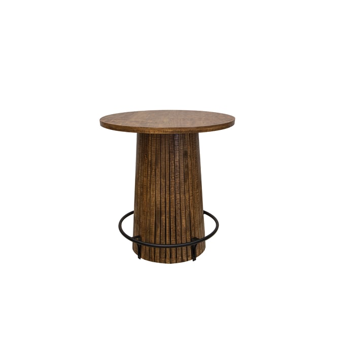 IFD Tiza Brown Beige Bistro Table Base IFD-1981BISBA