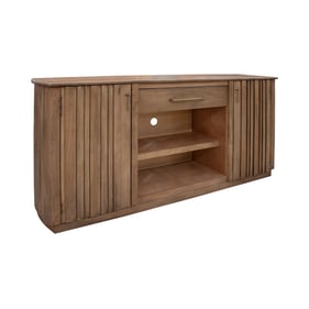 IFD Mezquite Brown Modern 2 Door TV Stand