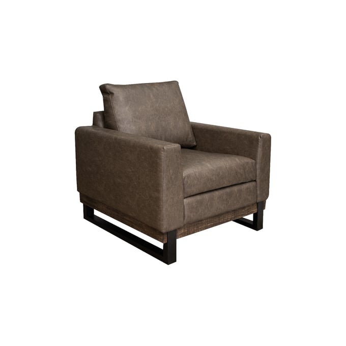 IFD Blackburn Chocolate Brown Armchair IFD-IUP778-ACH-212