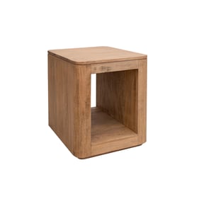 IFD Xel Ha Dark Beige Chairside Table