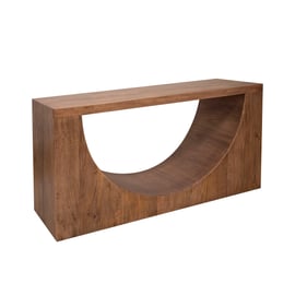 IFD Mezquite Brown Sofa Table