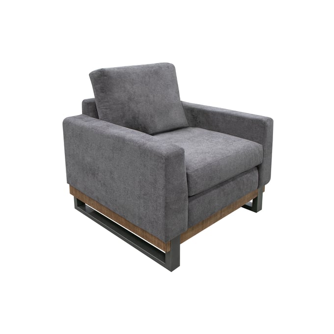 IFD Mita Iron Gray Armchair IFD-IUP241-ACH-121