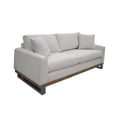 Metal & Wood Base, Loveseat