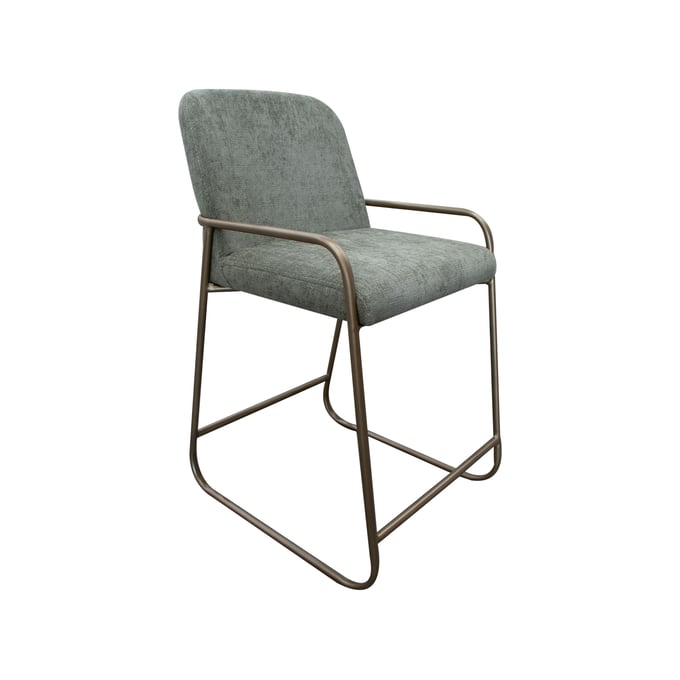 IFD Comala Olive Green 24 Inch Upholstered Barstool IFD-IUP800-BST24-111