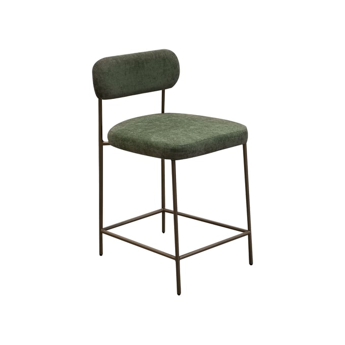 IFD Salamanca Olive Green 24 Inch Upholstered Barstool IFD-IUP801-BST24-111