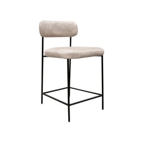 IFD Salamanca Marfil 24 Inch Upholstered Barstool