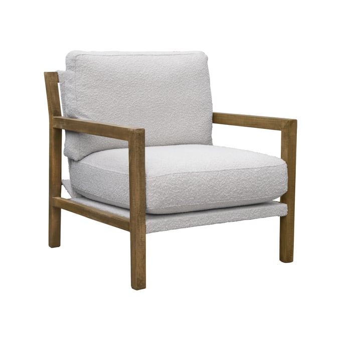 IFD Milan Light Cream Armchair IFD-IUP401-ACH-101