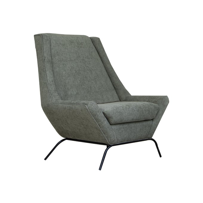 IFD Tyne Olive Green Armchair IFD-IUP331-ACH-111