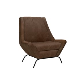 IFD Tyne Chocolate Brown Armchair