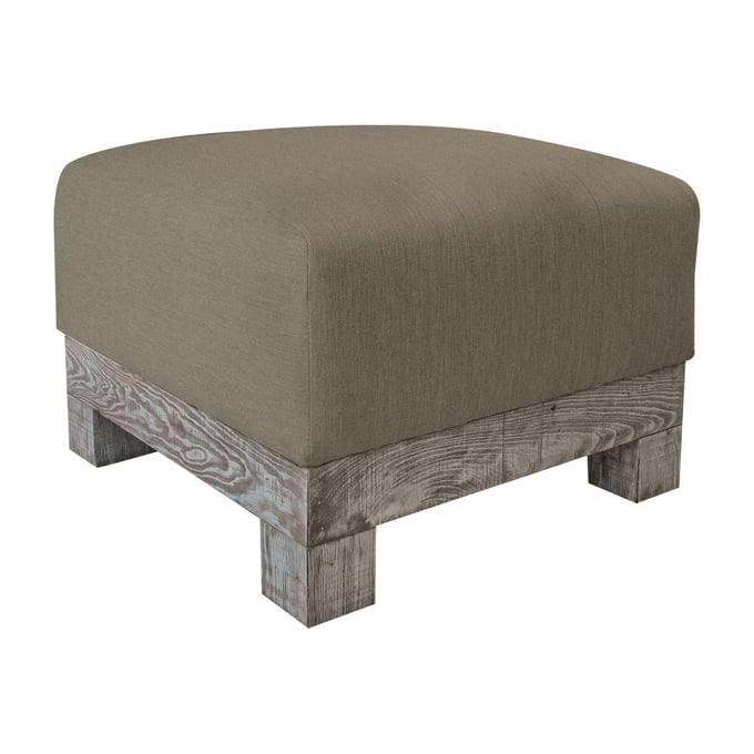 IFD Samba Camel Upholstered Square Ottoman IFD-IUP298-OTT-152