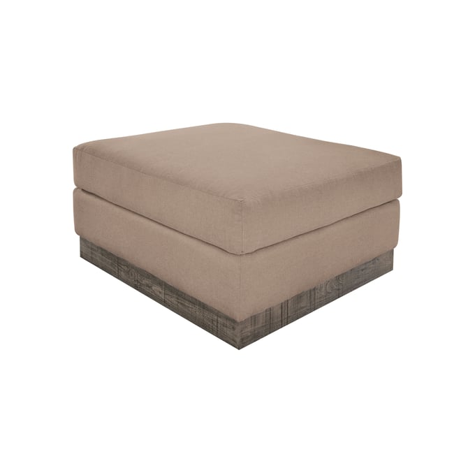 IFD Georgia Camel Upholstered Square Ottoman IFD-IUP722-OTT-152