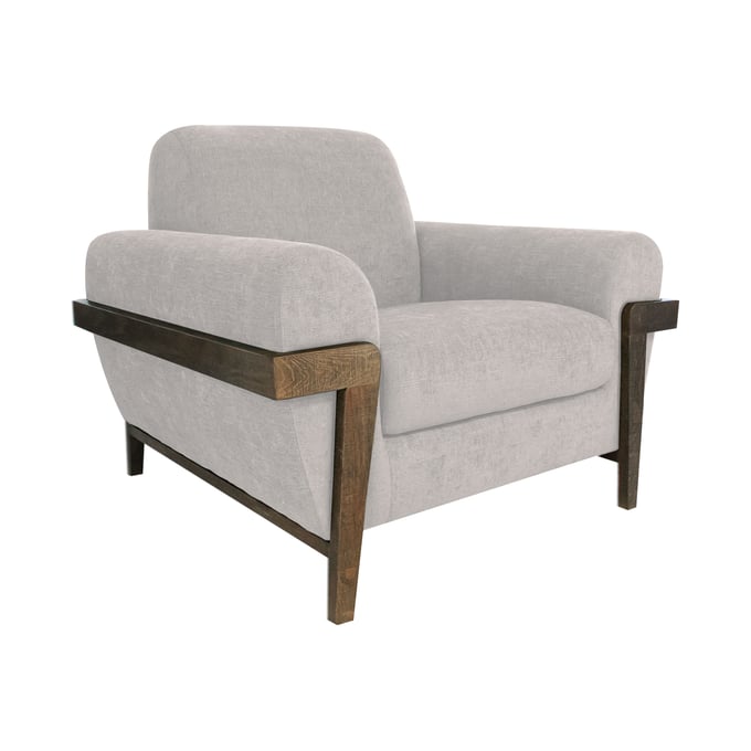 IFD Loft Brown Agreeable Gray Armchair IFD-IUP644-ACH-161