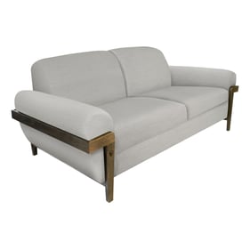 IFD Loft Brown Agreeable Gray Loveseat