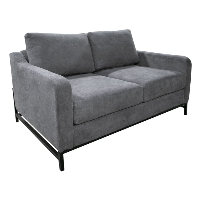 IFD Maison Iron Gray Loveseat IFD-IUP701-LOV-121