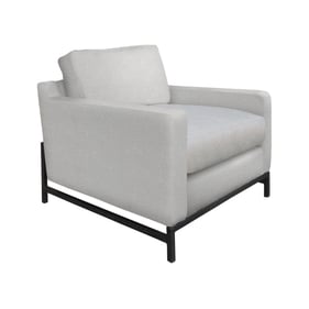 IFD Maison Agreeable Gray Armchair