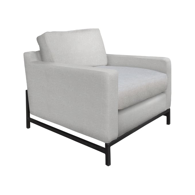 IFD Maison Agreeable Gray Armchair IFD-IUP701-ACH-161