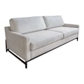 Wooden Frame & Metal Base, Sofa