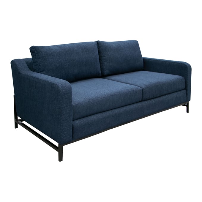 IFD Maison Midnight Blue Loveseat IFD-IUP701-LOV-221