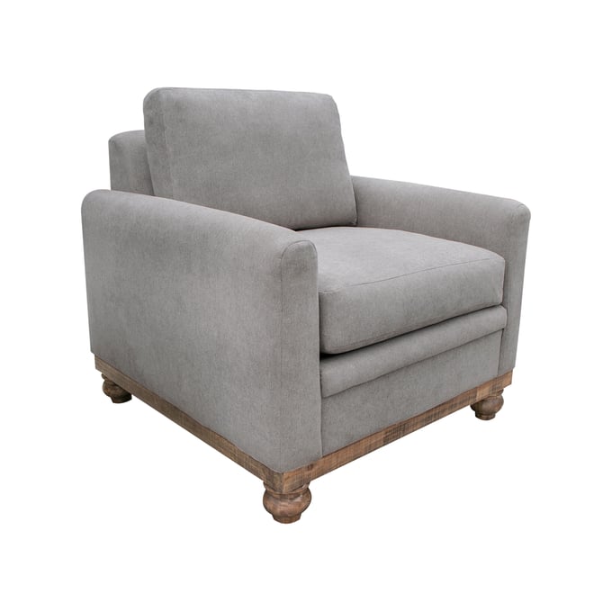 IFD Pueblo Almond Gray Armchair IFD-IUP340-ACH-151