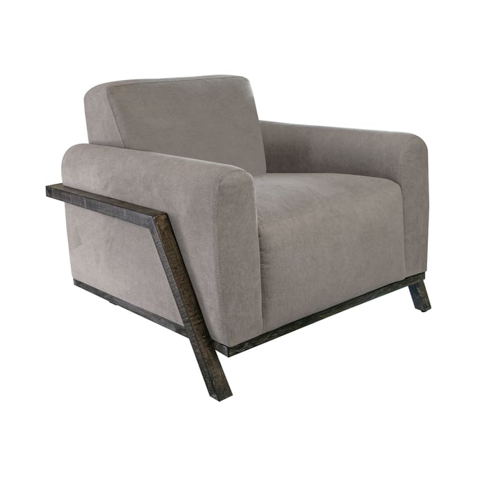 IFD Fika Almond Gray Armchair IFD-IUP248-ACH-151